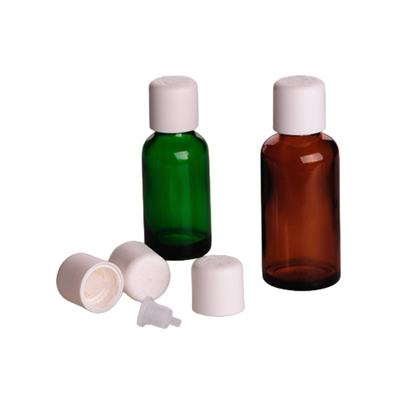 Screw Lid Glass Eye Dropper Bottles Customized Color With Accurate Scale