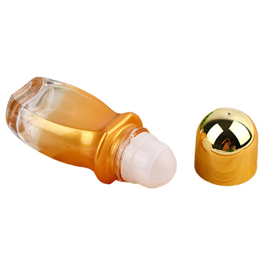 ‌50ml Large Roller Ball Bottles Leak-Proof Transparent Glass Essential Oil Bottle With Plastic Roller Balls For Perfume Refills