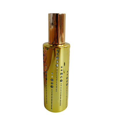 perfume spray bottle recycled glass bottles black blue red pink green cap plastic and metal roll frog