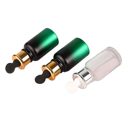 Custom Essential Oil Glass Dropper Bottle 30ml High End Cosmetic Liquid